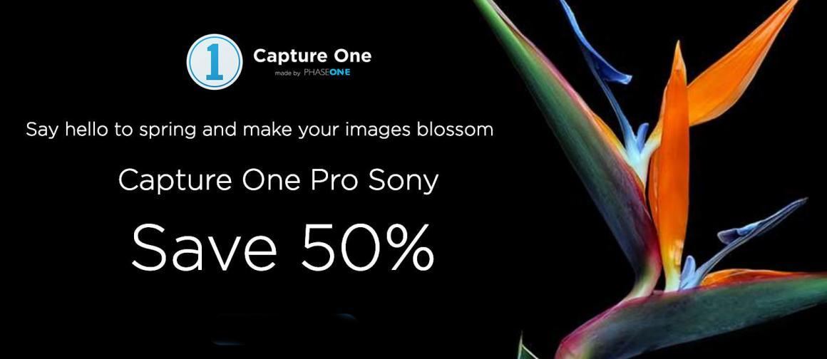 Capture One For Sony is 50% Off