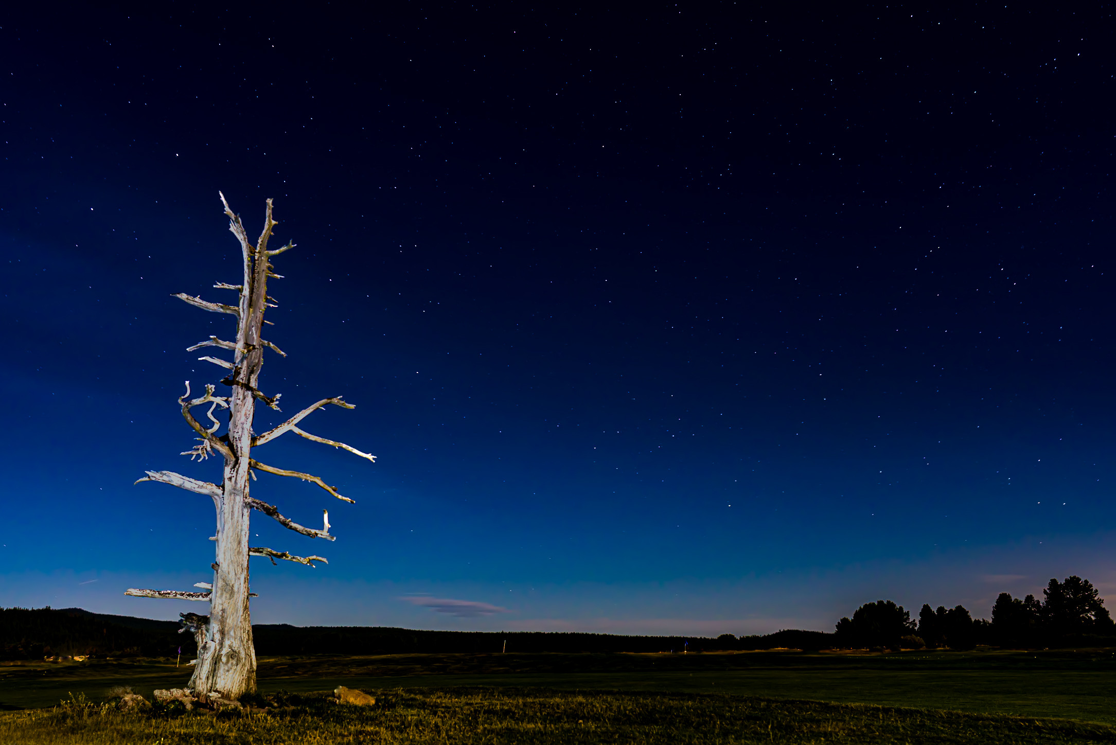 A long exposure taken with the a7riv