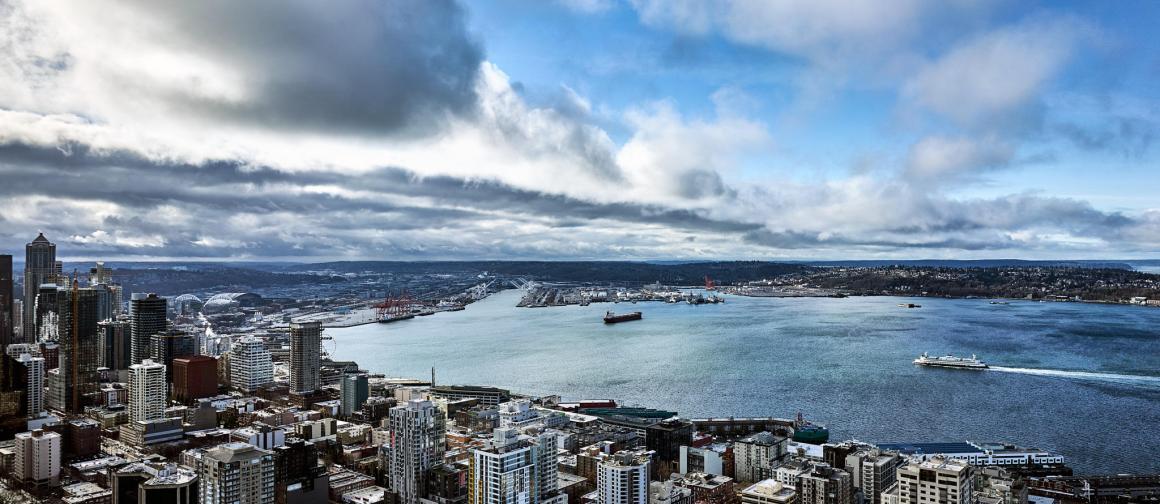 Atop the Space Needle