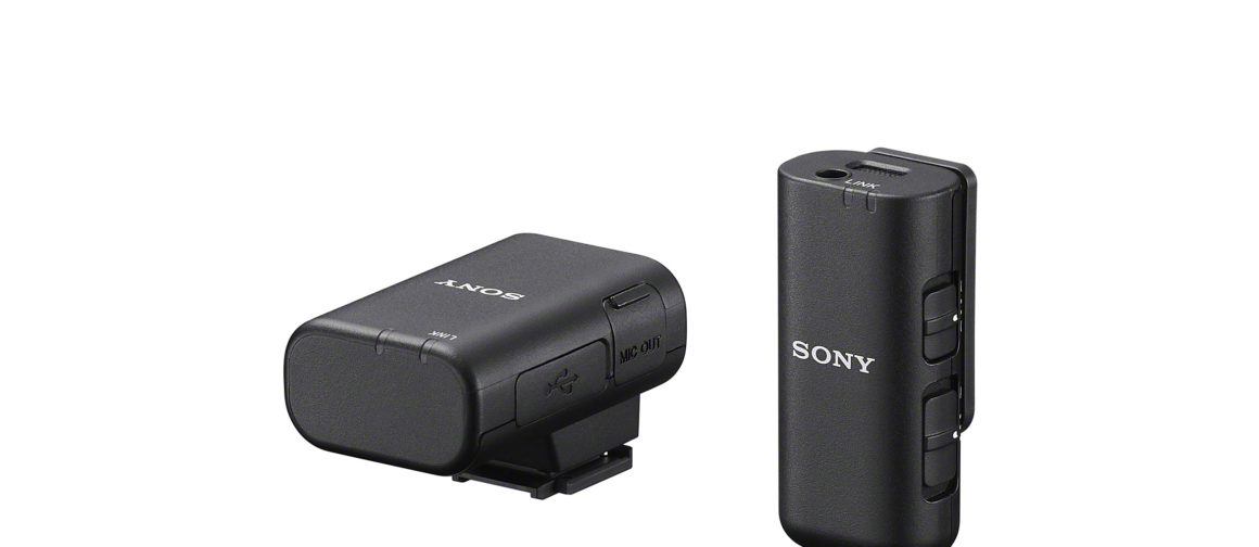 Three Sony Wireless Microphones