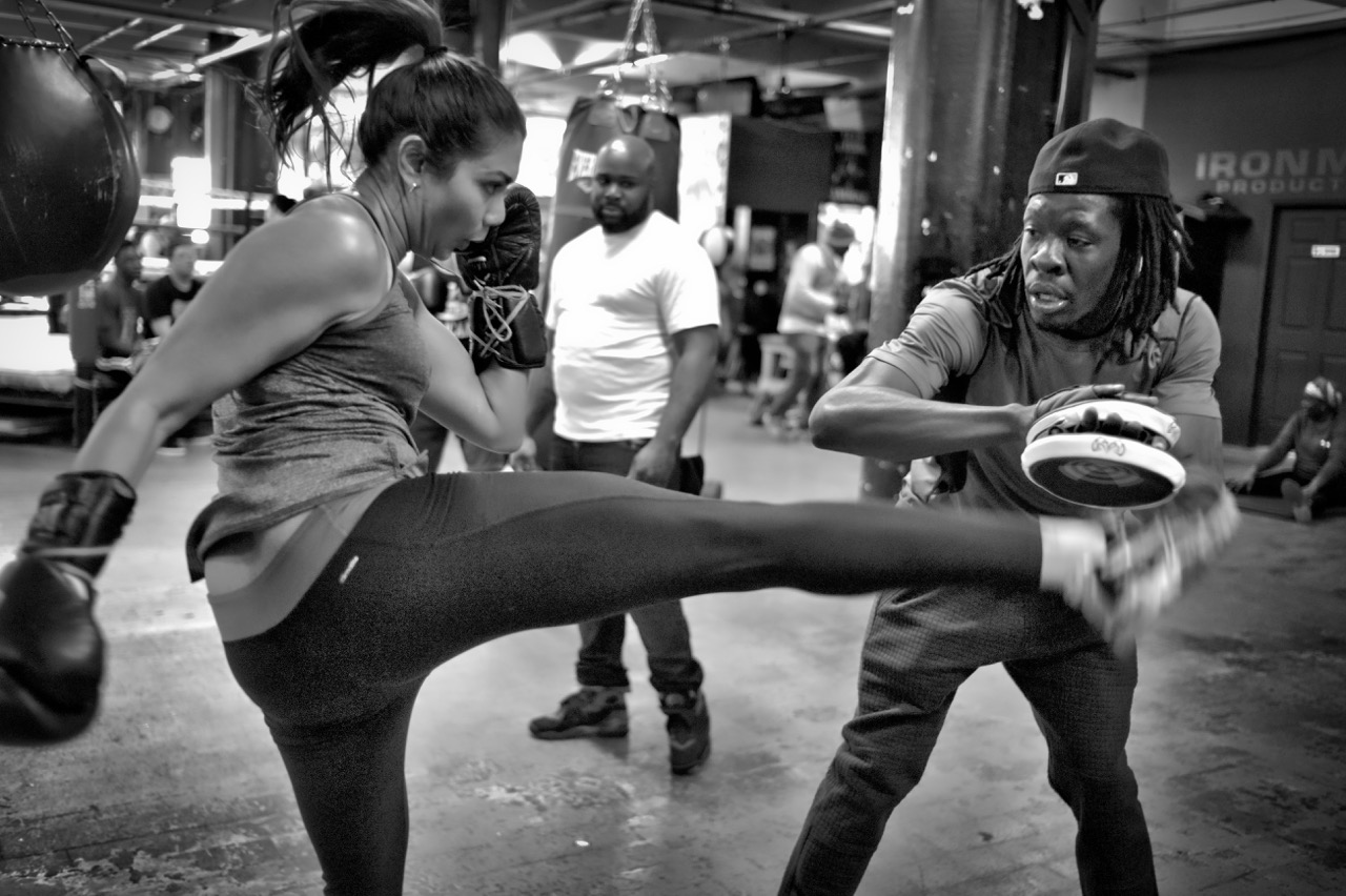 Gleason's Gym, Martin Guitars, Busker. Photos by Glen Craig.